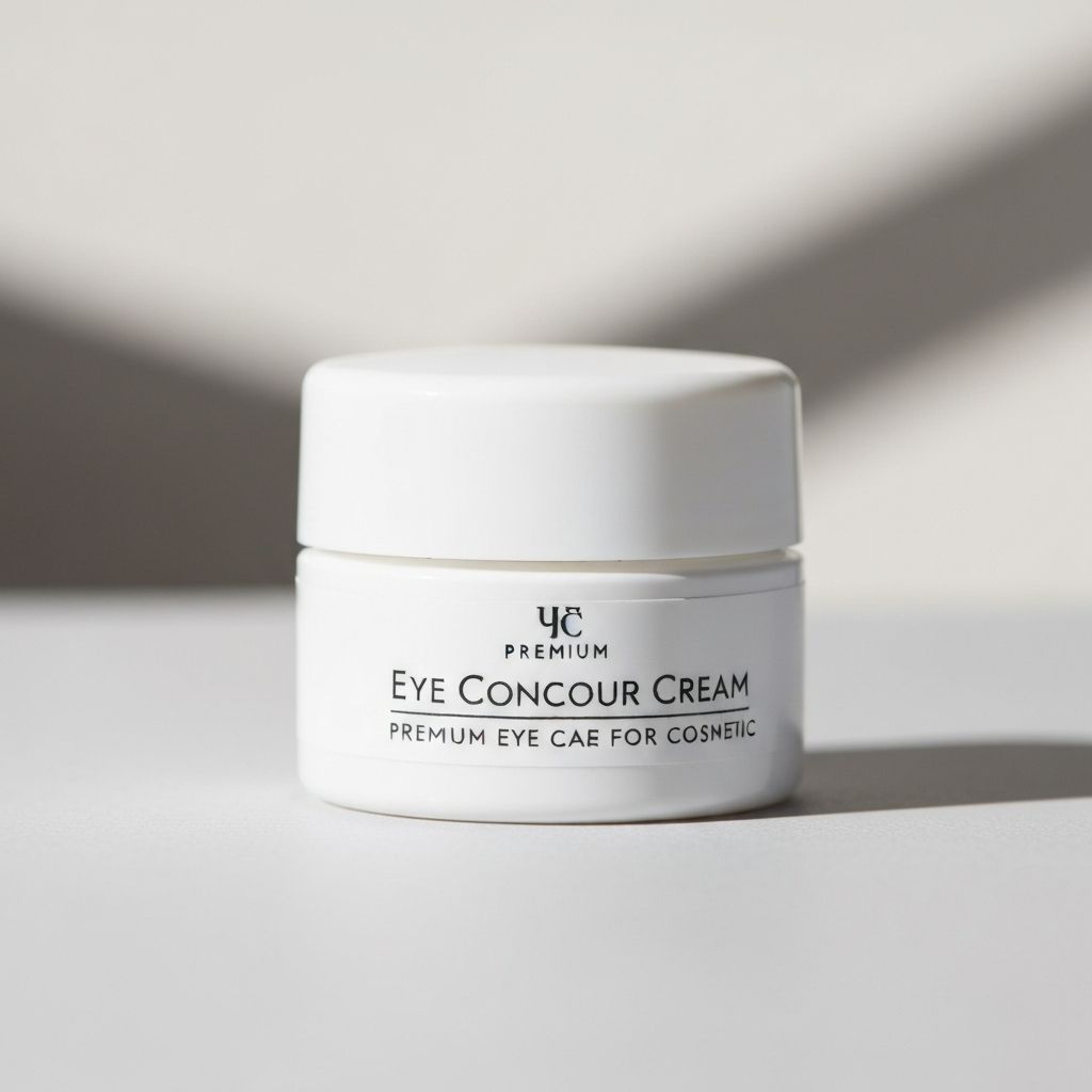 Szem körüli krém apró elegáns edényben
